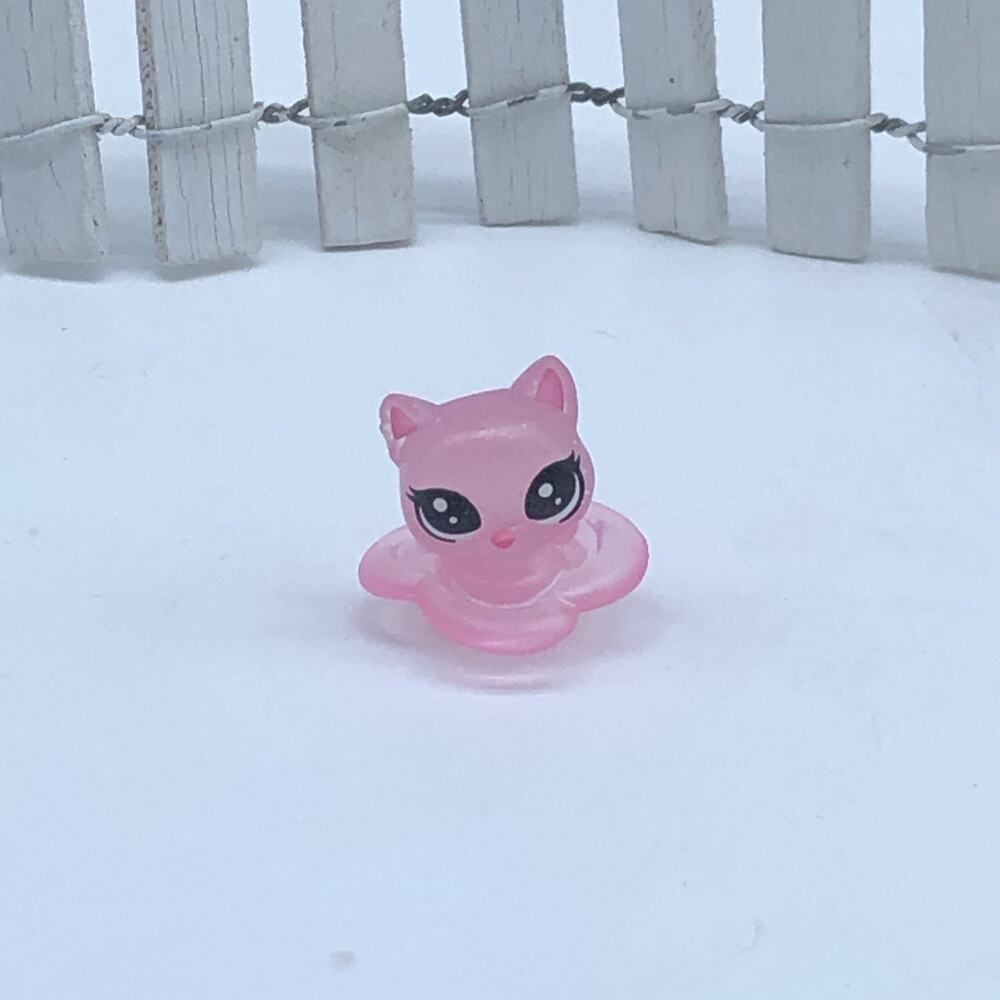 littlest pet shop LPS 4-2 Kitten Cat Micro Teensy Tiny Petal Best Buds